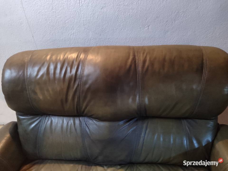 Holenderska skórzana sofa 150cm dolnośląskie Wałbrzych sprzedam
