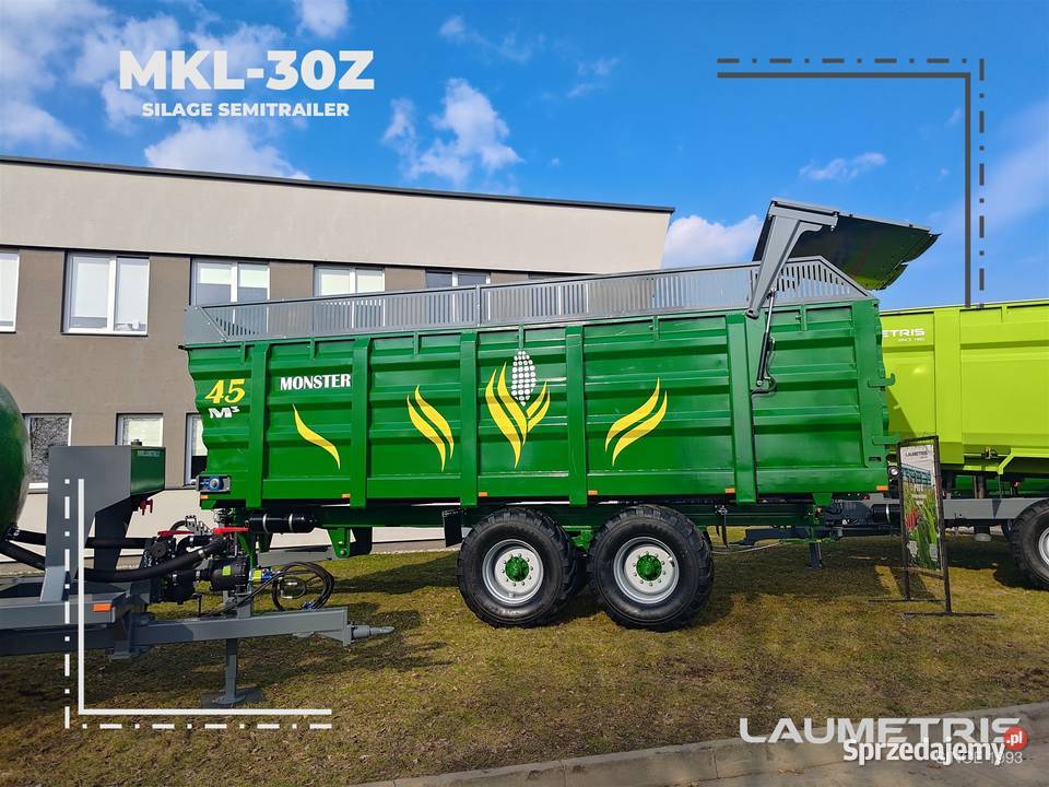 Laumetris Przyczepa objętościowa MKL30Z 40 m