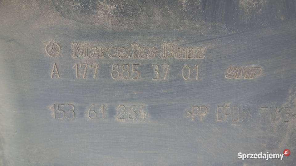 MERCEDES AMG W177 SPOILER ZDERZAKA TYL DOKLADKA śląskie Ruda Śląska sprzedam