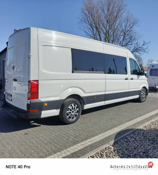 Volkswagen Crafter 9osobowy webasto sliczny komputer pokładowy Chełm sprzedam