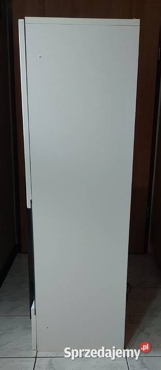 Szafki wiszące biały połysk szkło 2 sztuki Chrzanów