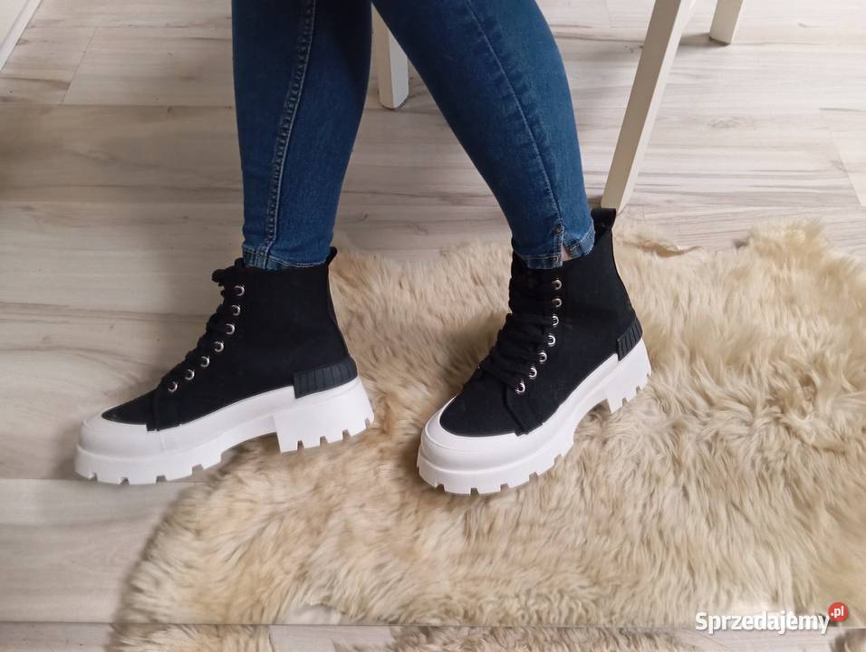 Botki traperki damskie 3641