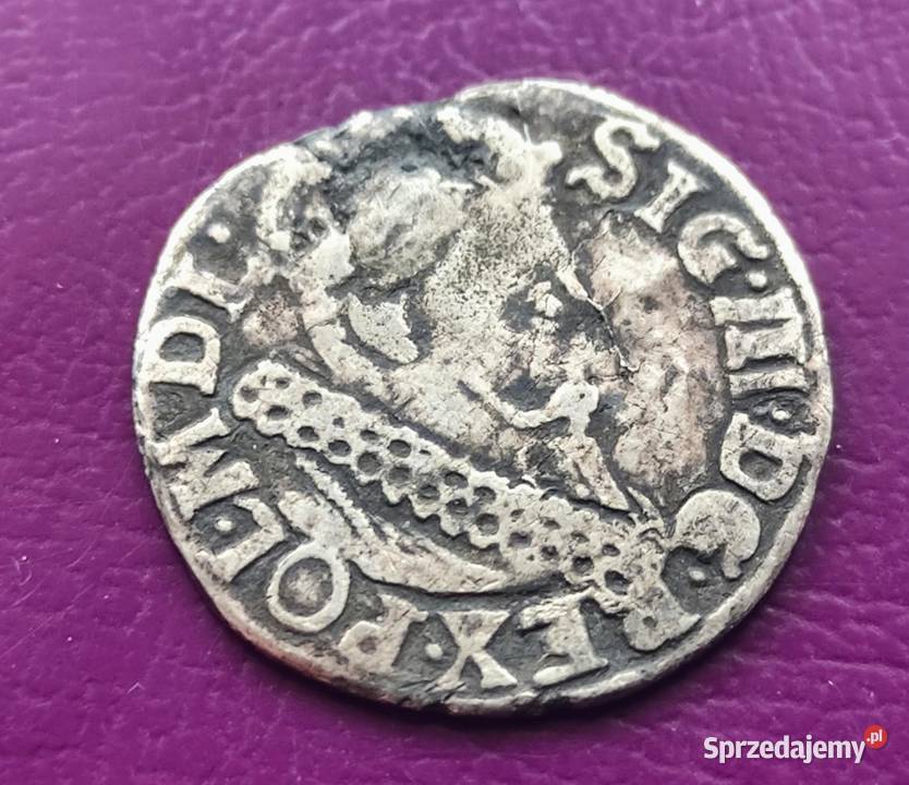 Moneta TROJAK króla ZYGMUNTA III WAZY Pruszków