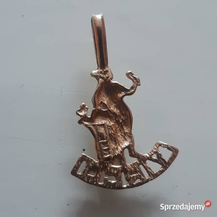 Złota zawieszka Panna Biżuteria zachodniopomorskie Koszalin