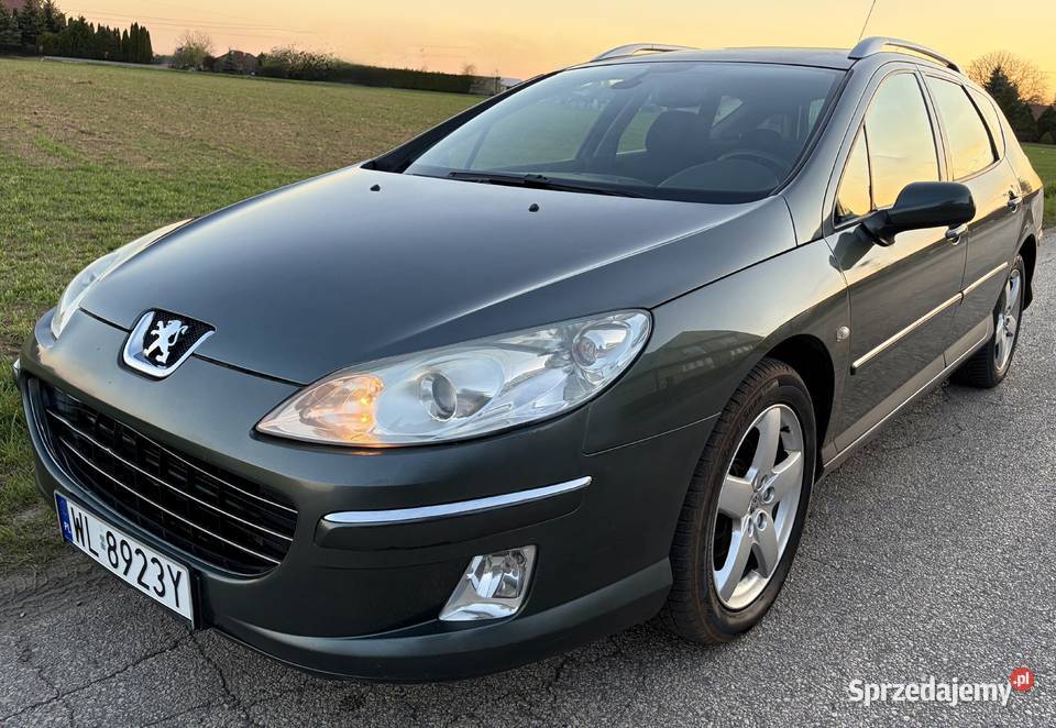 Peugeot 407 AUTOMAT 20 HDI serwisach 15 lat gniazdo USB mazowieckie Wieliszew