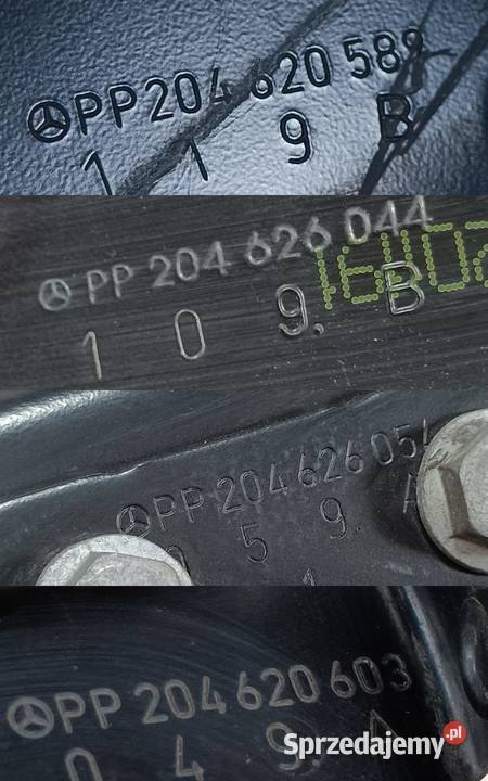 MERCEDES W204 C 07 ŚLIZG MOCOWANIE LAMPY OKULAR Pleszew