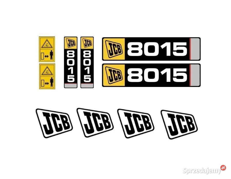 Naklejki naklejka JCB 8014 8015 8016 8017 8018 mazowieckie Janików