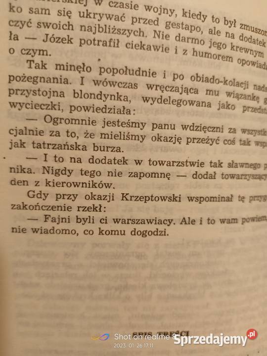 Gawędy o przewodnikach tatrzańskich pierwsze Warszawa