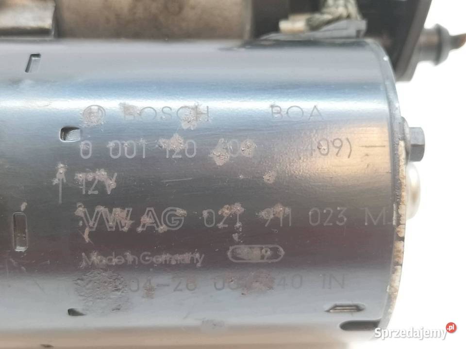 ROZRUSZNIK 02T911023M 0001120408 16 8V VW