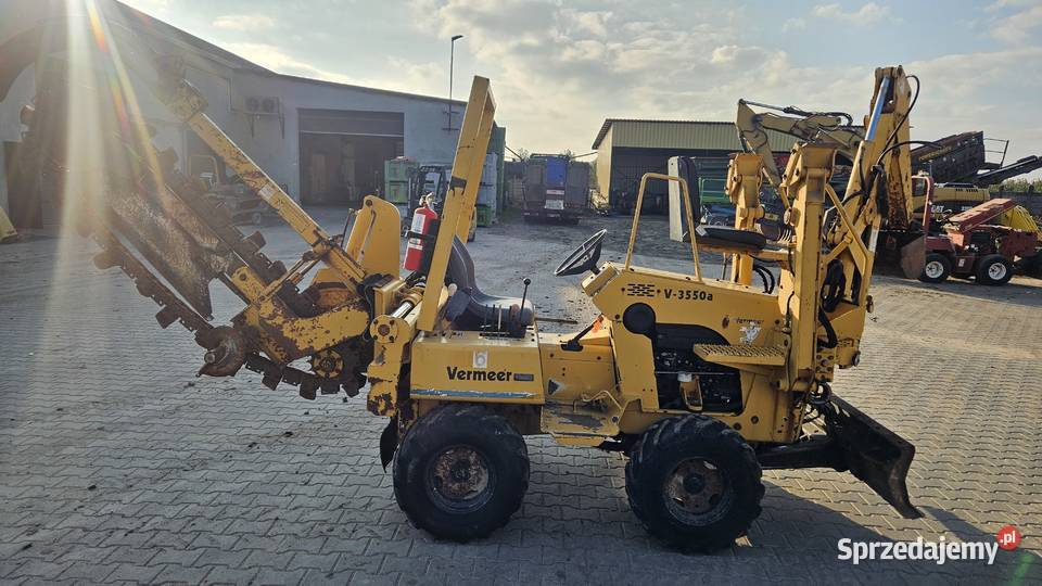 Koparka łańcuchowa Vermeer V3550 przesuw ramie Sochaczew