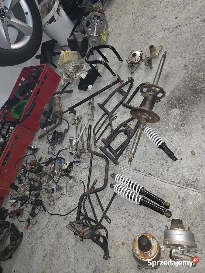 Quad 125 części wysyłka podkarpackie Jodłowa