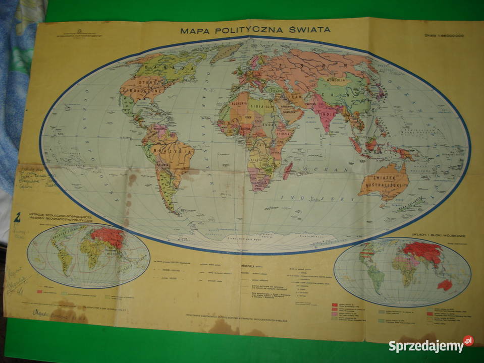 Mapa Polityczna Świata Warszawa