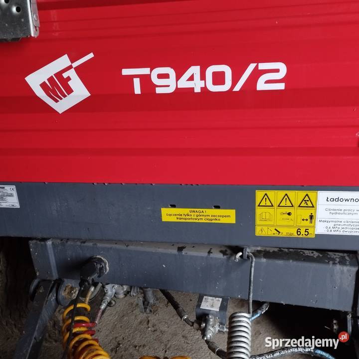 Przyczepa MetalFach T9402 Przyczepy rolnicze łódzkie Głuchów