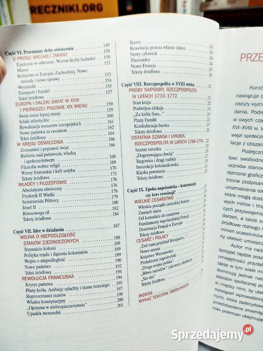 Historia maturzysty nowożytność Roszkowski Warszawa sprzedam
