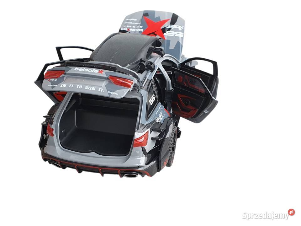 Model samochodu Audi RS6 DTM quattro skala 124 sprzedam