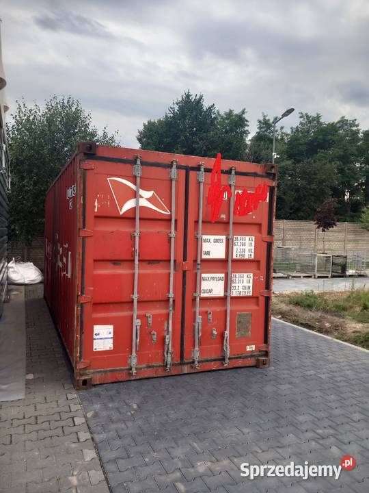 Kontener morski 6 m 20DVostatnia sztuka dolnośląskie Wrocław