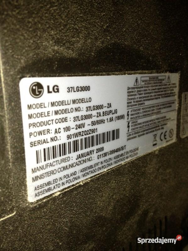 TELEWIZOR LCD LG 37 37LG3000 pomorskie Gdańsk