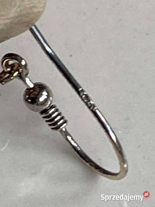 Kolczyki z koralem i perłami Swarovski Zegarki i Biżuteria