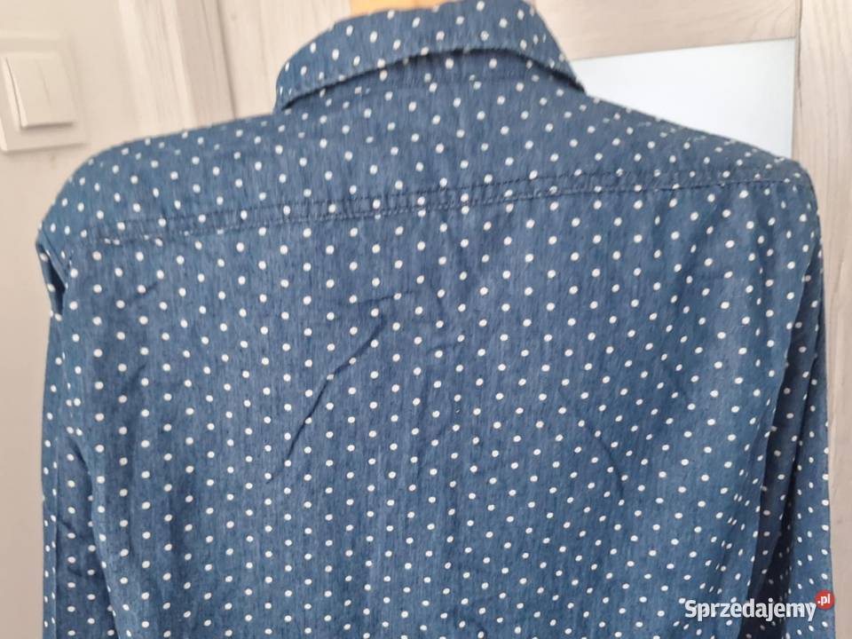 L Bluzka koszulowa kropki Braniewo