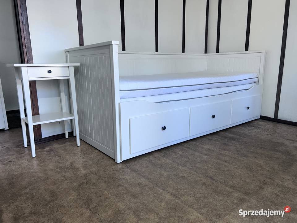 IKEA HEMNES Łóżko Leżanka z 3 szufladami 2 śląskie Rybnik