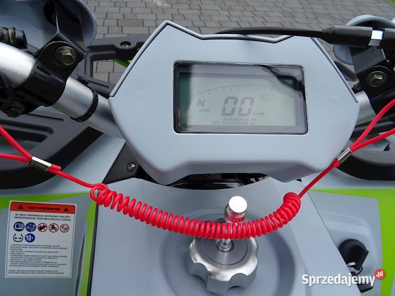 QUAD ASIX HUNTER 125 8 AUTOMAT11 SZAROLIMONKOWY zielony małopolskie Głogoczów