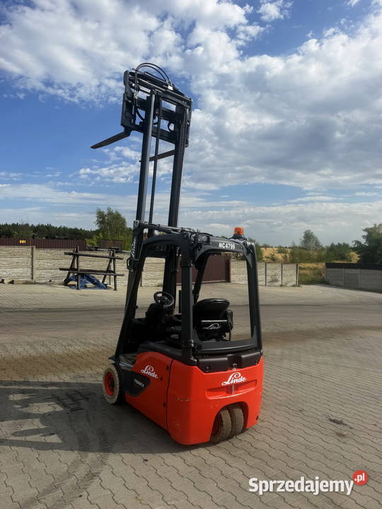 wózek widłowy elektryczny LINDE E1502 Evo 2022r Działoszyn sprzedam
