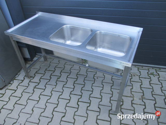 Zlew 2 Komory Dwukomorowy Stal Nierdzewna wielkopolskie Ostrów Wielkopolski