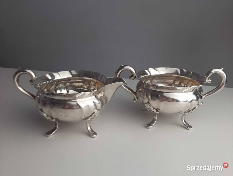 Mlecznik i cukiernica Plater vintage Dania sprzedam