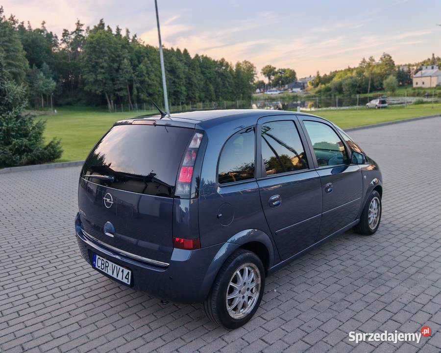 Opel Meriva A Lift 16 MPI 105 2009r Klimatyzacja 149000km Brodnica sprzedam