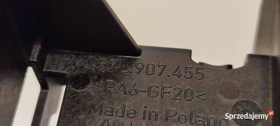 VW TAYRON MOCOWANIE RADARU LEWY TYŁ 57L907455