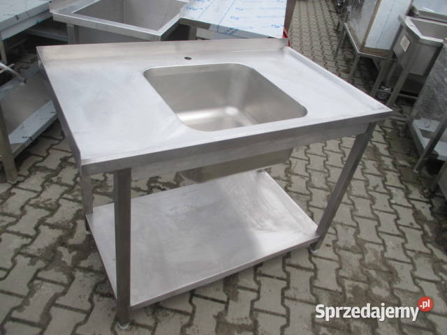 Zlew Gastronomiczny 1 Komorowy Z Półką 1207085 Ostrów Wielkopolski
