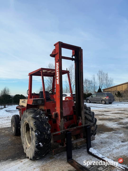 wózek widłowy terenowy MANITOU MB26NC 2600 360m Działoszyn