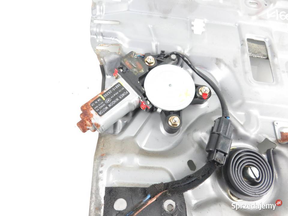 PODNOŚNIK SZYBY LEWY TYLNY HYUNDAI SANTA FE osobowe Mechanizmy opuszczania szyb