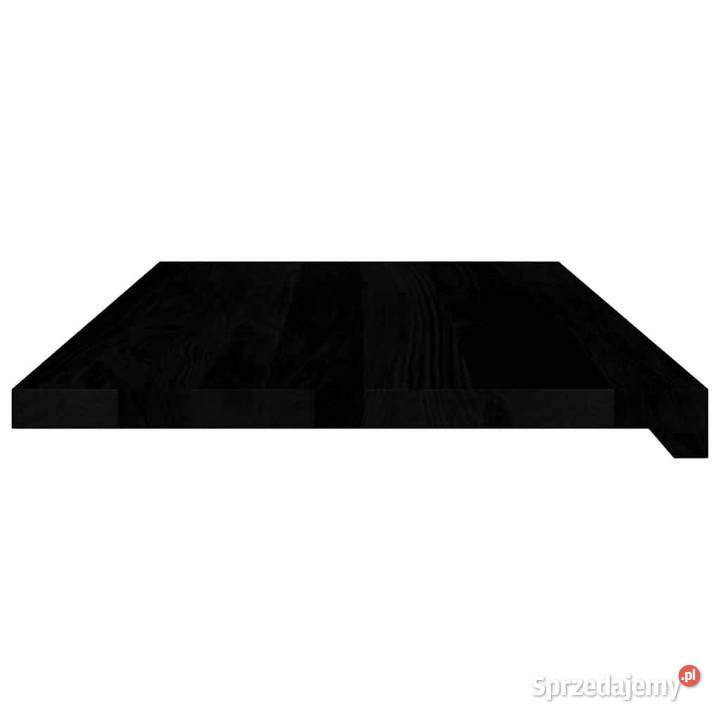 Parapety 2 ciemnobrązowy 80x40x2 lite drewno Warszawa