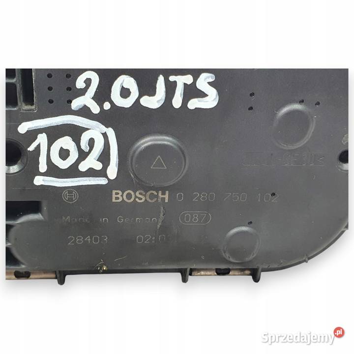 PRZEPUSTNICA Alfa Romeo 156 20 JTS 0280750102 Chełm