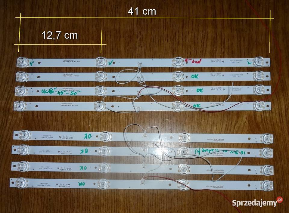Listwy LED CC02500D410V07 50E20 do TV 50 Szczecin