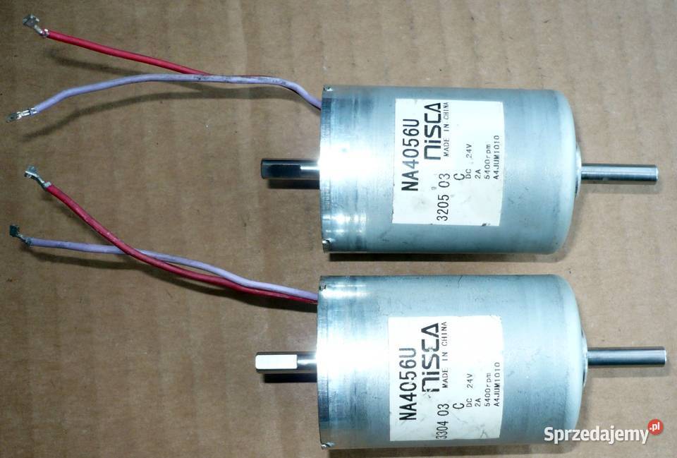 Silnik NiSCA DC 24V2A5400 obrmin Węgierska Górka