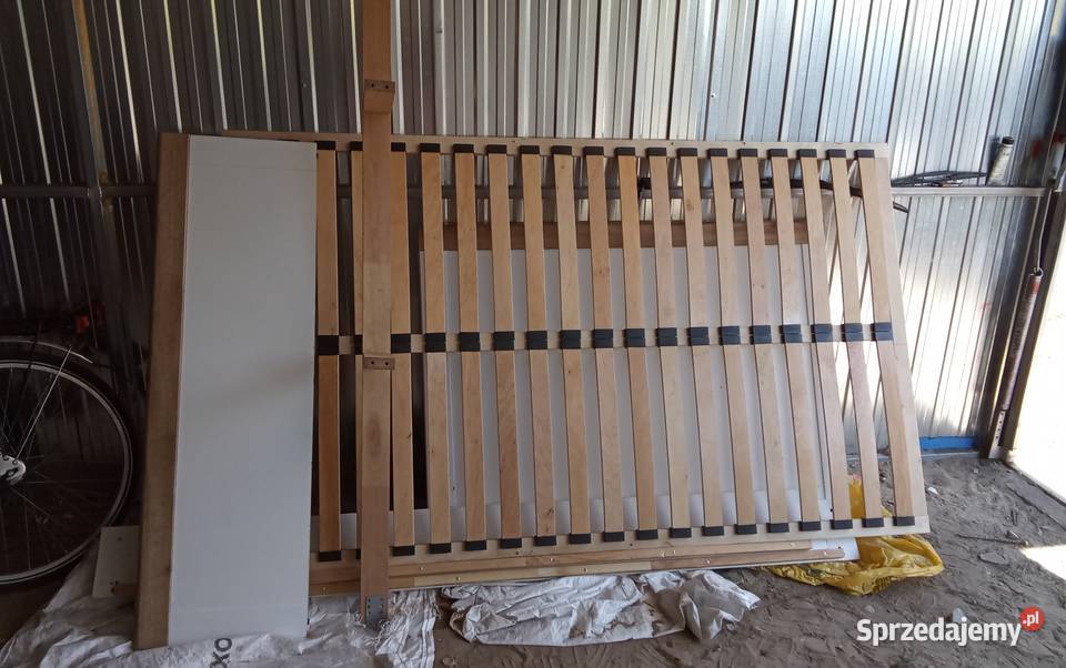 Sprzedam Łóżko Holten 120x200 Białe z Stelażem kujawsko-pomorskie