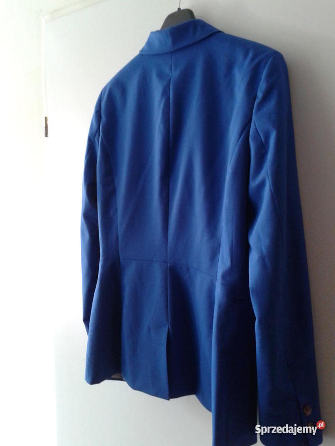 HM marynarka żakiet KOBALTOWA niebieska Szczecin