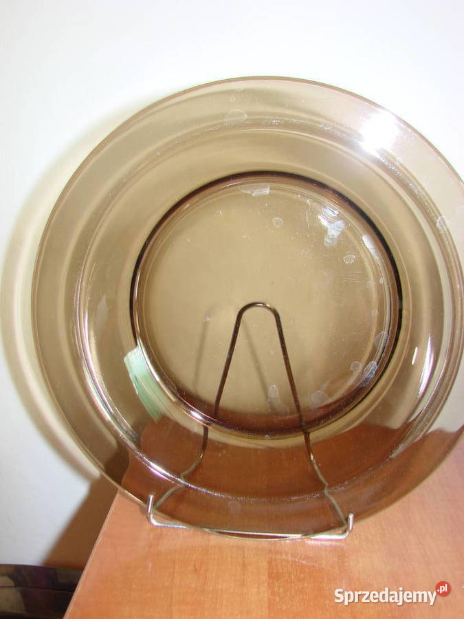 Vereco duży szklany talerz miska pomorskie Pruszcz Gdański