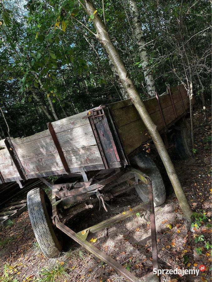 Przyczepa 2 osiowa do poprawek Biecz