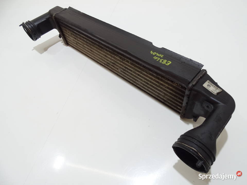CHŁODNICA POWIETRZA INTERCOOLER BMW X3 E83 204D4 Części samochodowe Strzyżewice