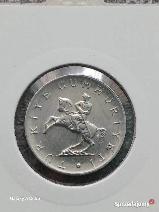 5 Lira Turcja 1982 r UNC wielkopolskie Konin
