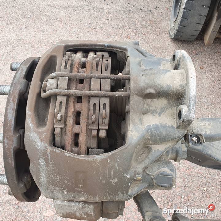 MERCEDES ACTROS MP4 OŚ PRZEDNIA A9603310301 ciężarowe Bieleń sprzedam