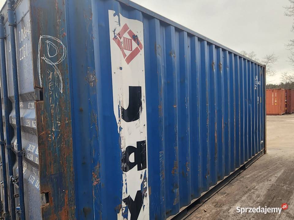 Kontener morski magazynowy 20DV 6 metrowy Częstochowa sprzedam