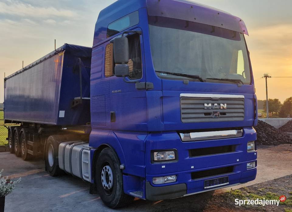 Man TGA 480 hydraulika Klimatyzacja Webasto diesel Świder