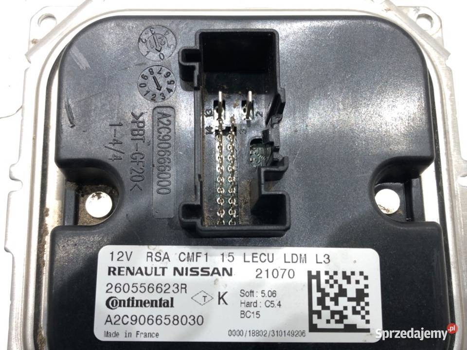 PRZETWORNICA XENON RENAULT CAPTUR II 260556623R Oświetlenie