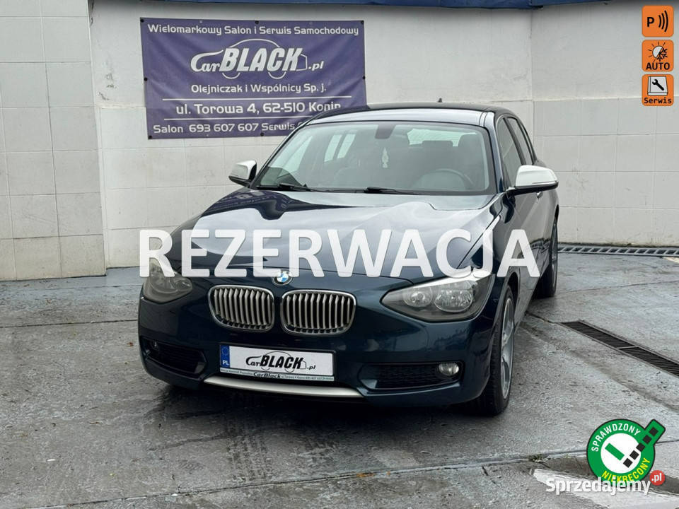 BMW 118 Pisemna Gwarancja 12 miesięcy F20F21 206900km sprzedam