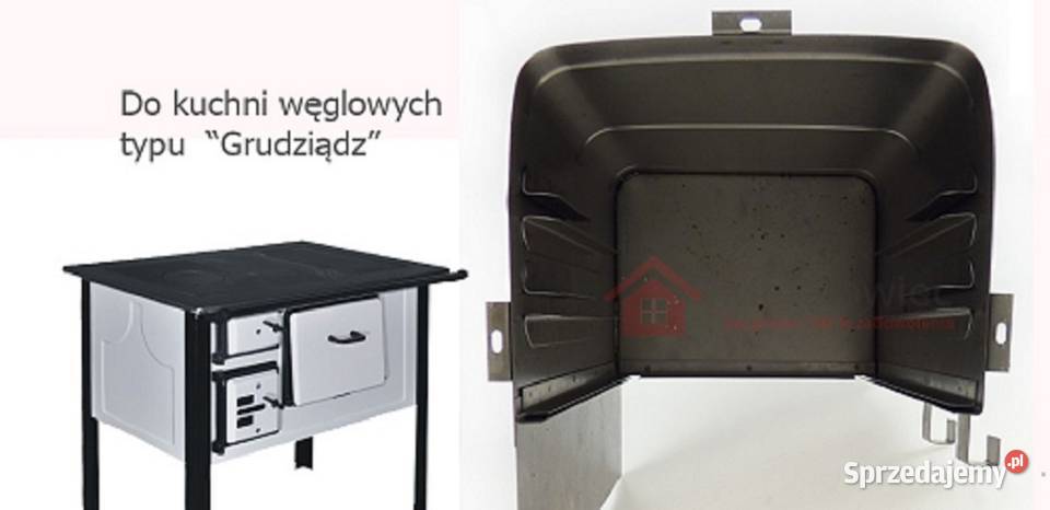 Komora Piekarnika KUCHNI WĘGLOWEJ Grudziądz stal Szpetal Górny