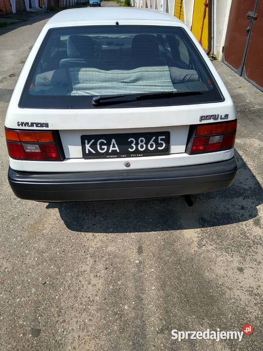 Sprzedam HYUNDAI PONY 1500 Rocznik 1991 Koszalin sprzedam